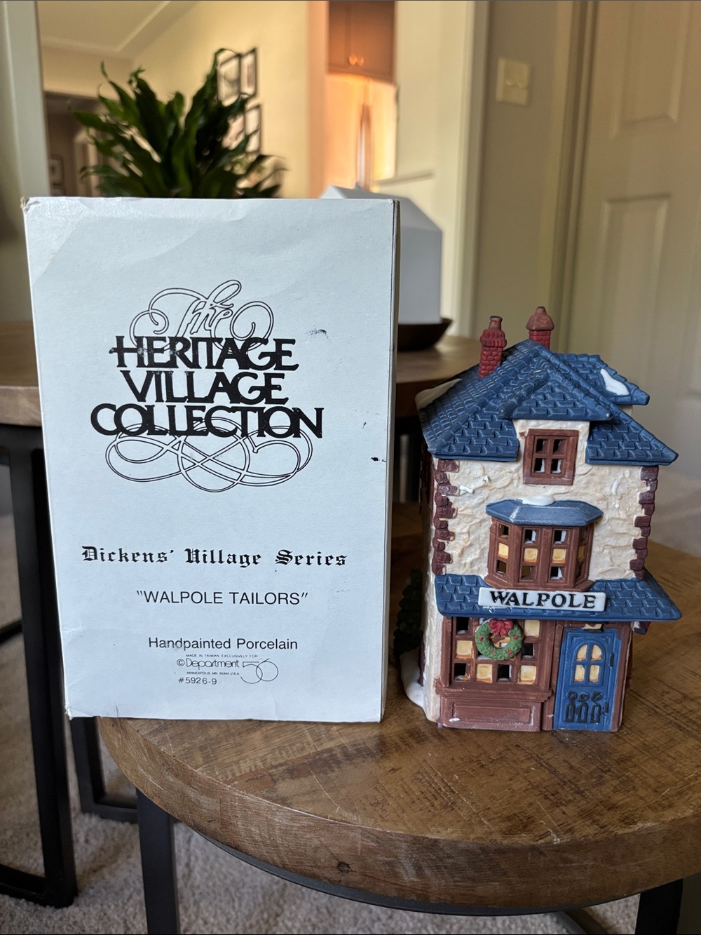 Department 56 Dickens Village Series Walpole Tailors